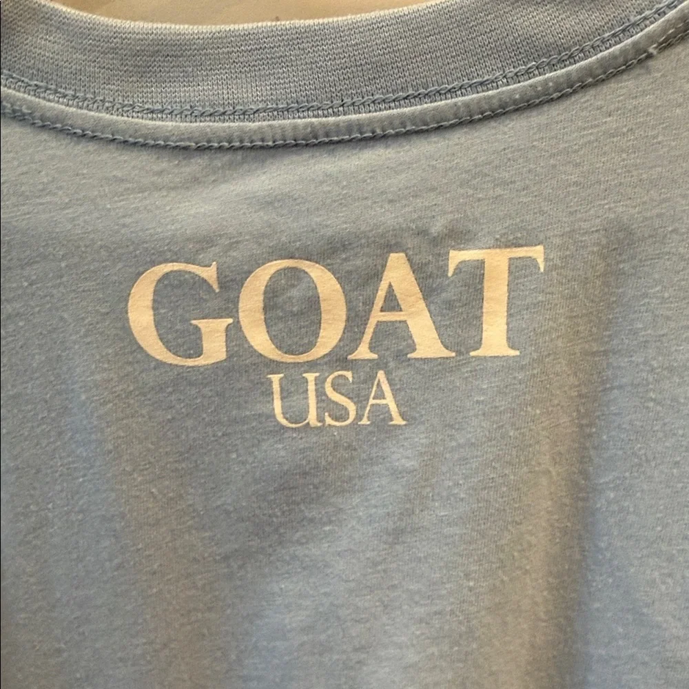 GOAT USA Youth Large Blue Long Sleeve Tee - Picture 5 of 6
